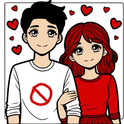 boyfriend and girlfriend