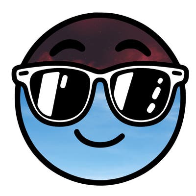 emoji with sunglasses