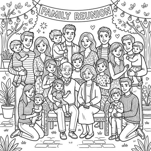 Family Reunion Portraits