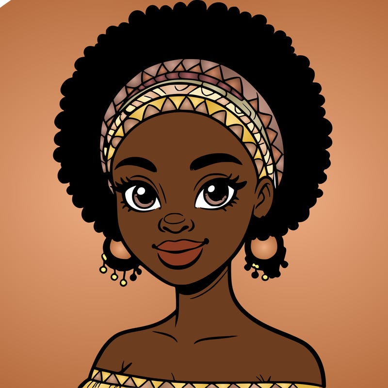 african woman
