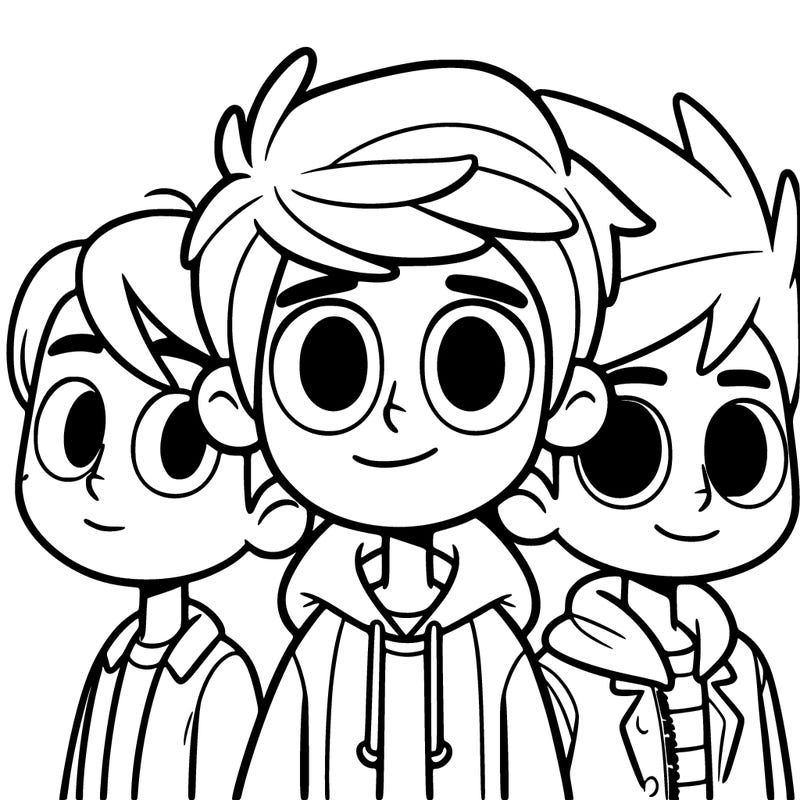 luca and his friends picture