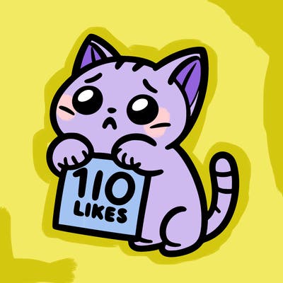 a cat begging for 10 likes