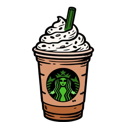 starbucks, frappuccino