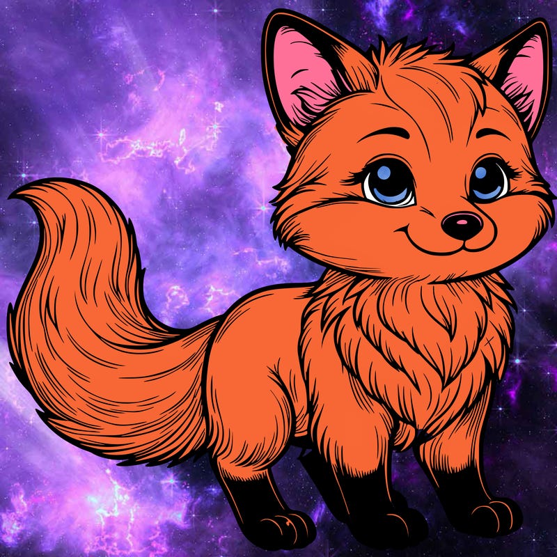 realistic fox