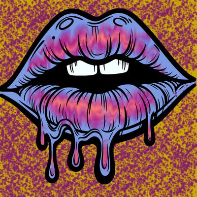 lips that look realistic and drip