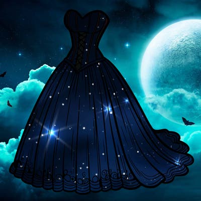 wedding dress-corset and a long and flowy skirt