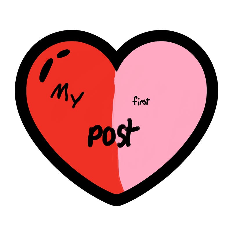 a blank heart