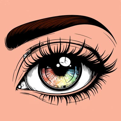 realistic eye