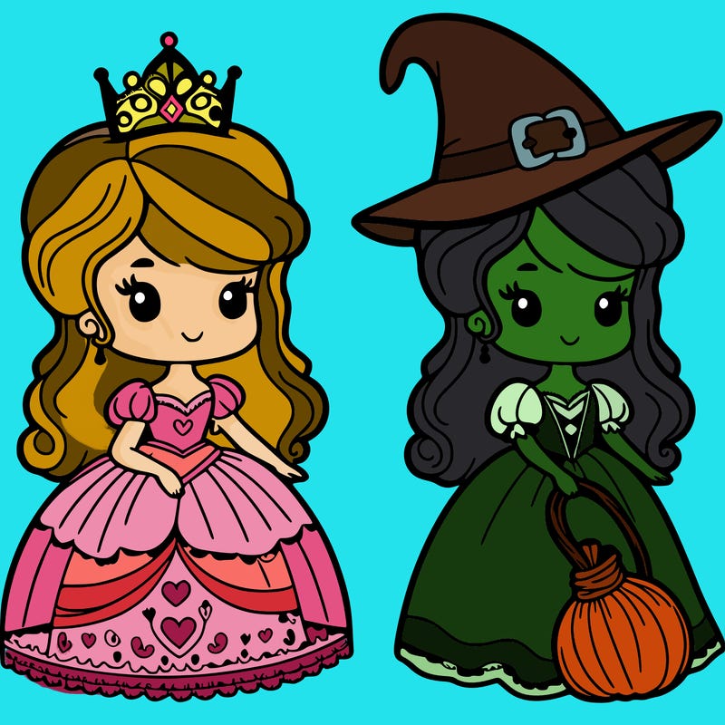 princess as a witch