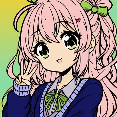 cute anime girl