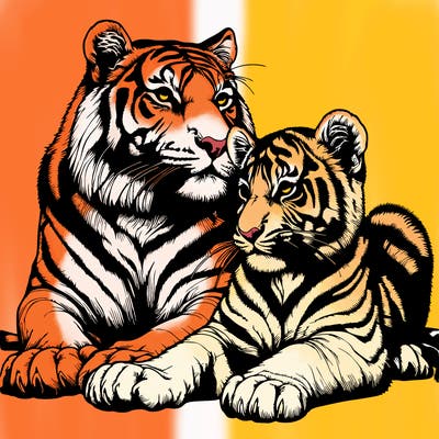 realistic tigers