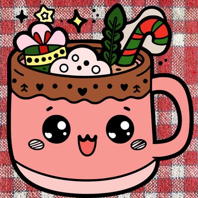 cute,mug, christmas,theme