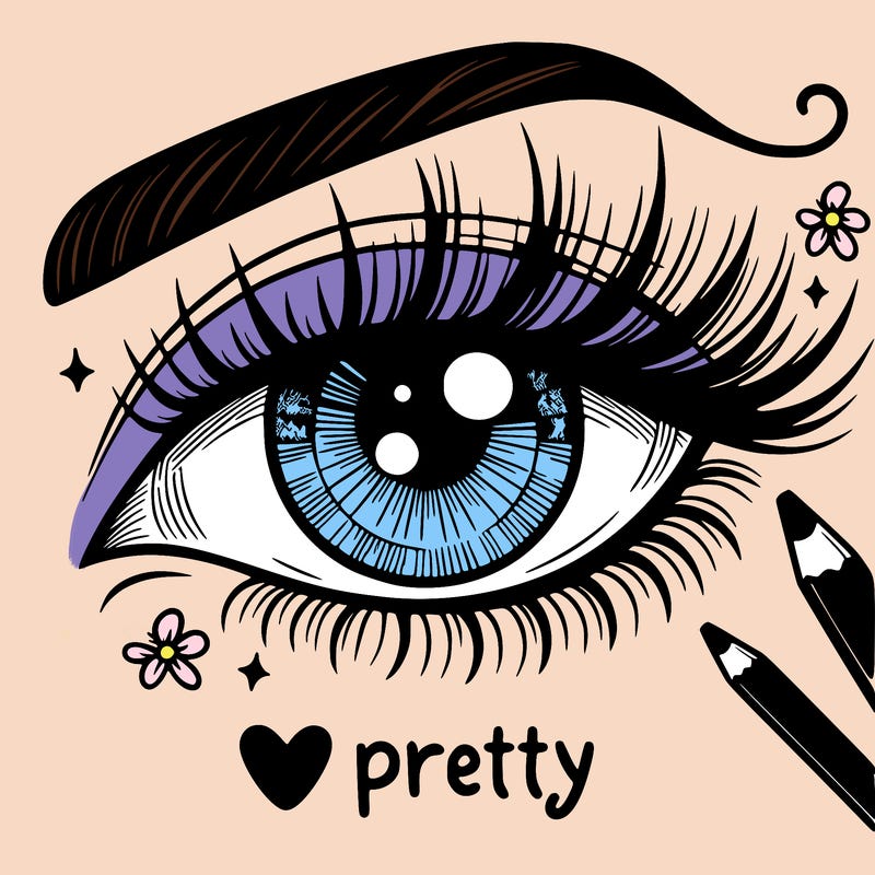 pretty eye