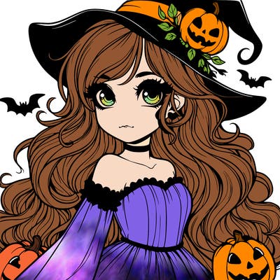 realistic girl halloween