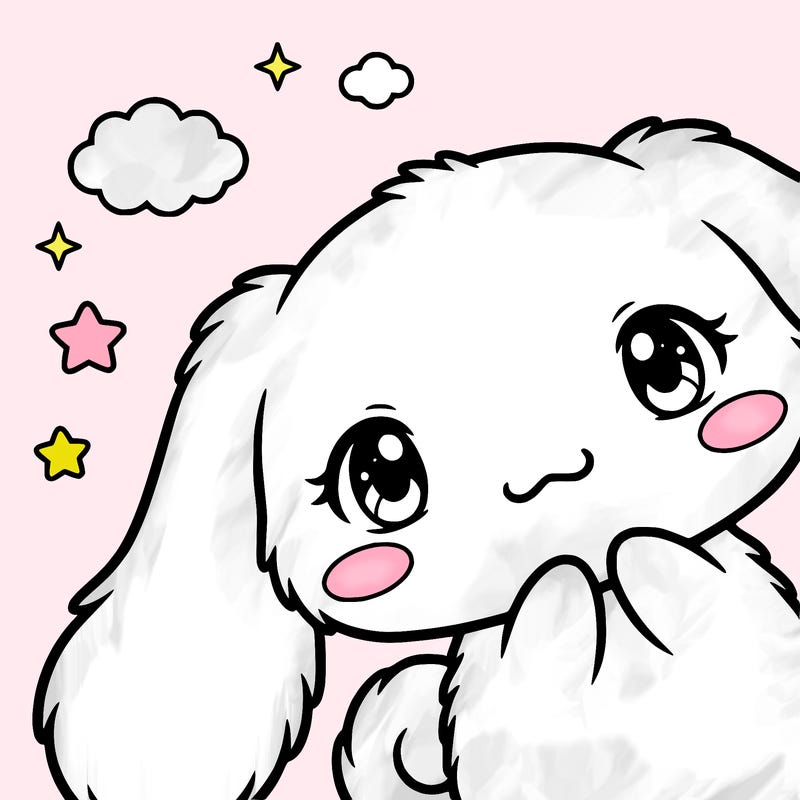 anime cinnamoroll cute fluffy