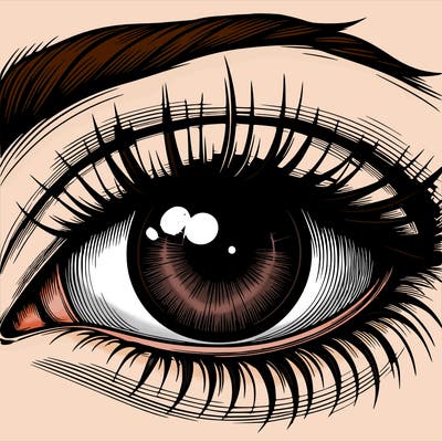 realistic eye