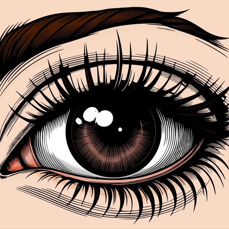 realistic eye