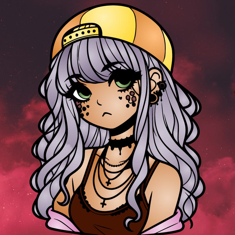 scene girl aesthetic