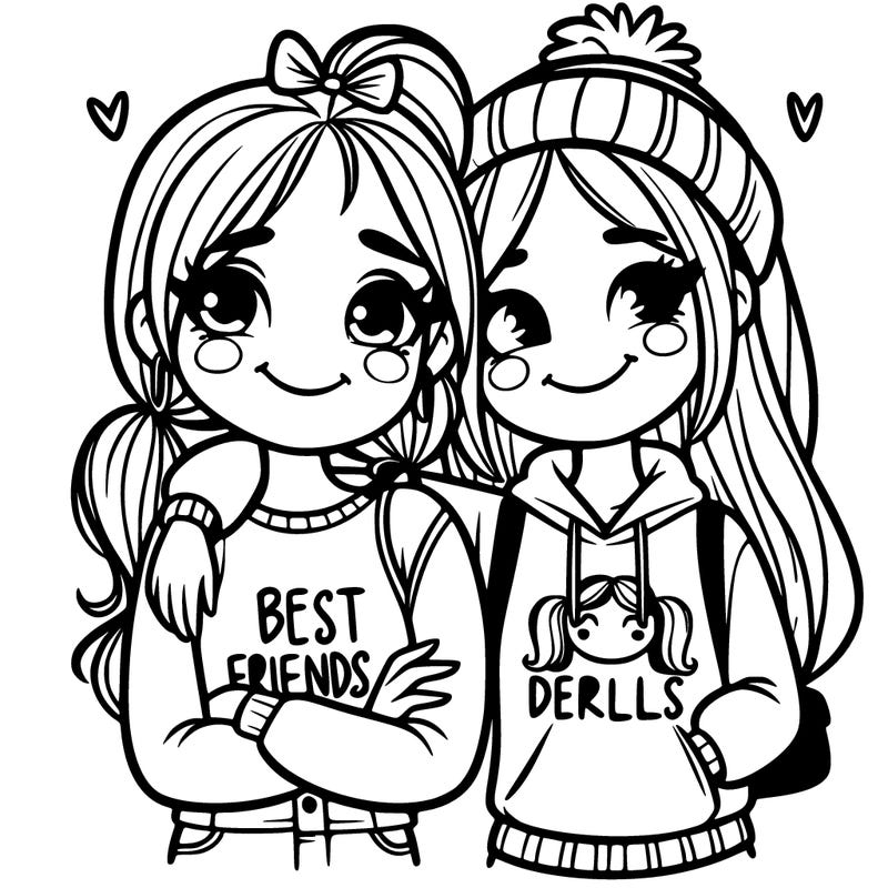 best friends girls