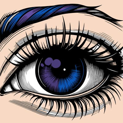 realistic eye