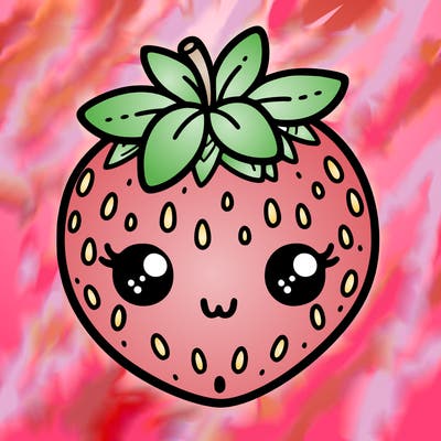 cute strawberry