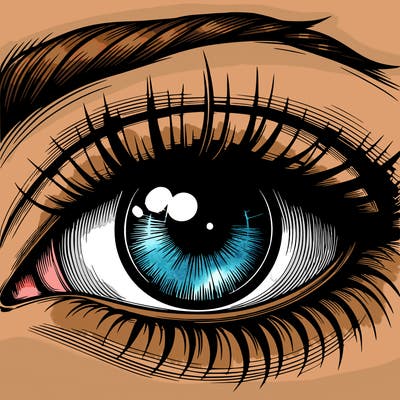 realistic eye