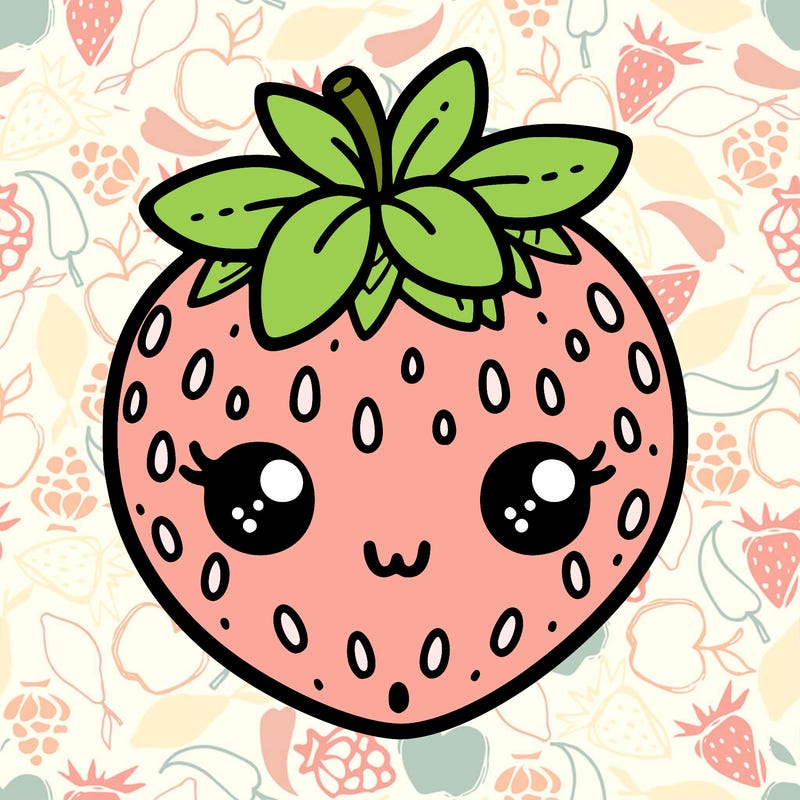 cute strawberry