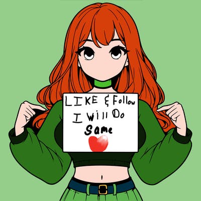 girl holding a blank sign in a long sleeve crop top