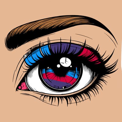 realistic eye
