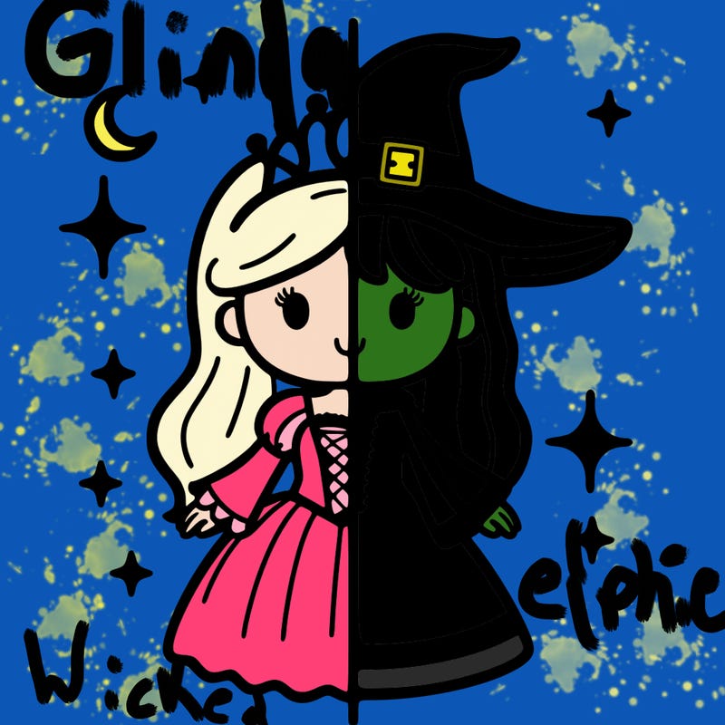 split princess and witch