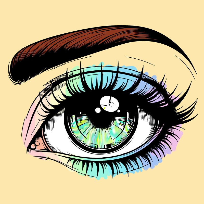 realistic eye