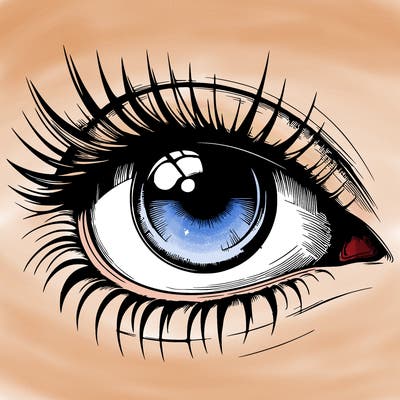 realistic eye