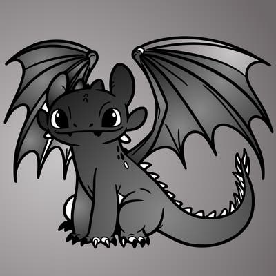 toothless dragon