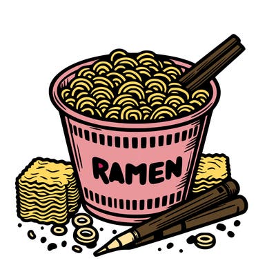 ramen noodles