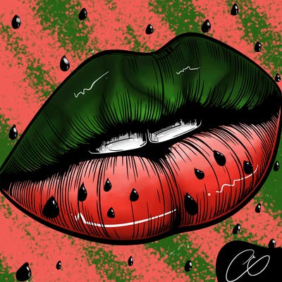 realistic lips