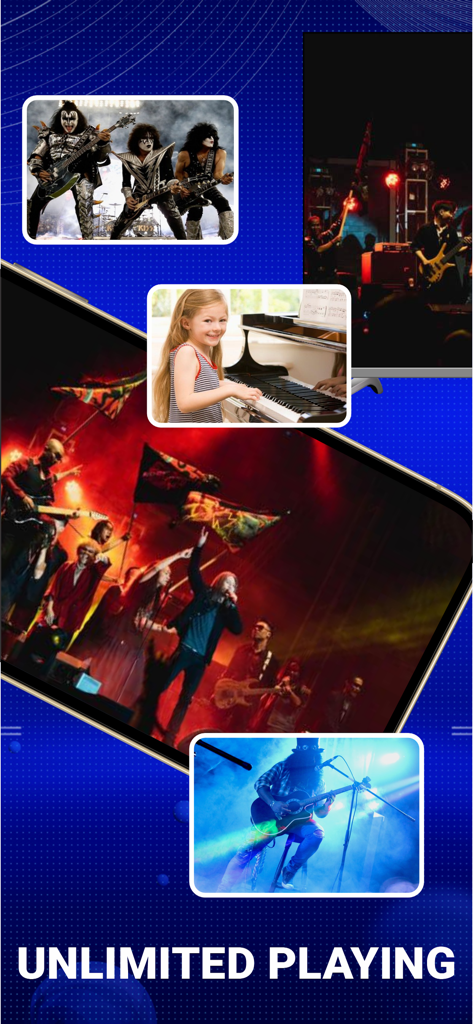 AirPlay Mirroring - AirPlayミラーリングアプリのインターフェース。iOSデバイスからの画面共有とビデオキャスティング機能を表示。