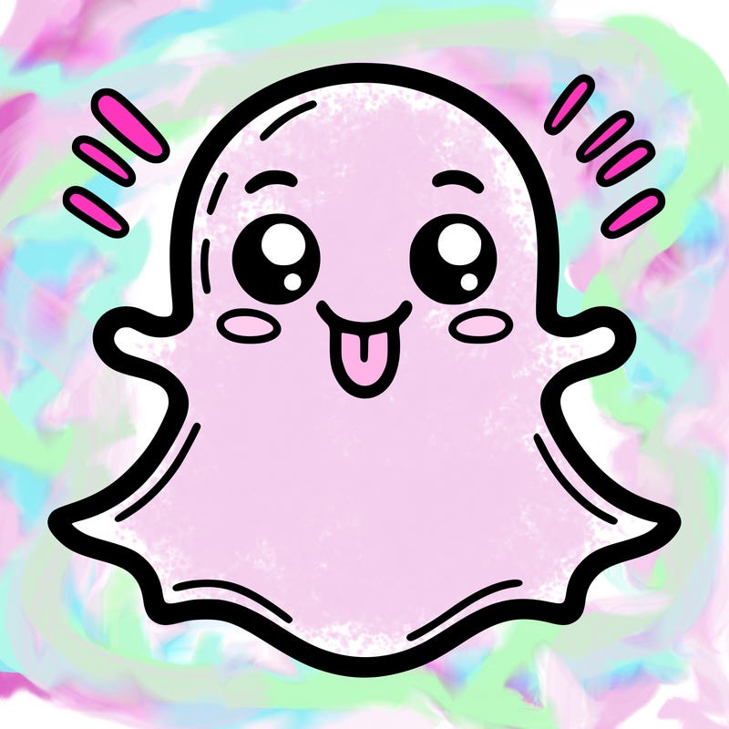snapchat original logo