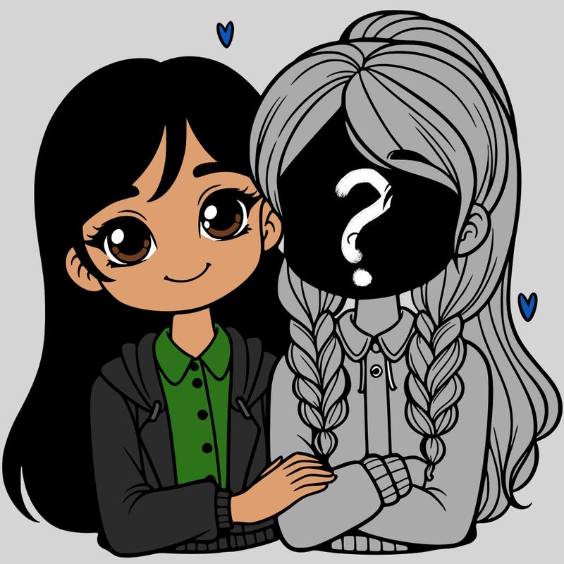 two girl best friends