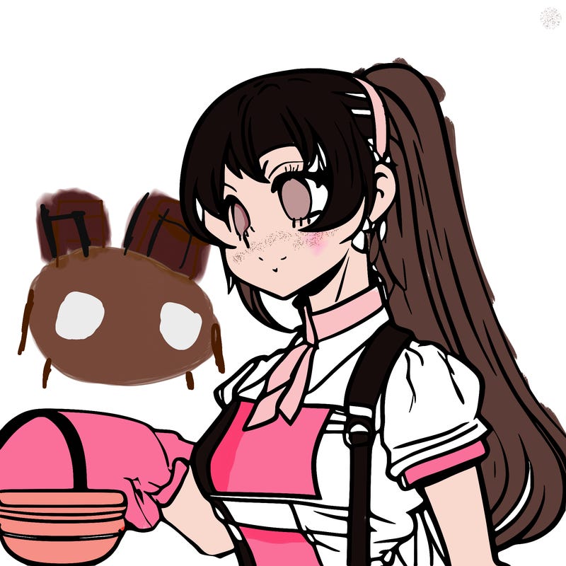 anime character, that is a maid