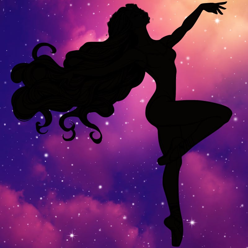 realistic woman dancer