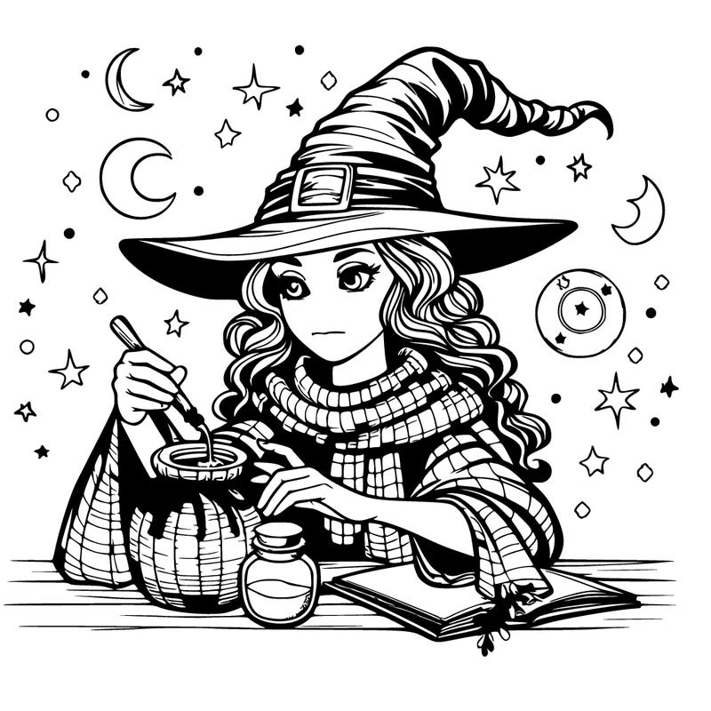 realistic witch