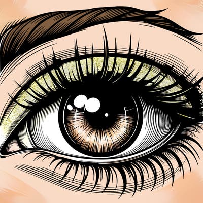 realistic eye