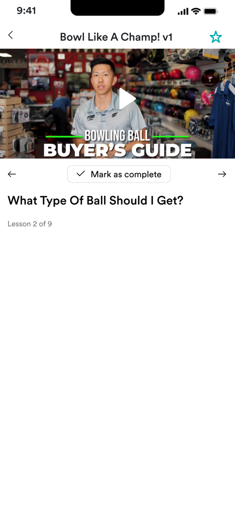 HowToBowl - Instructional video on how to choose a bowling ball in the HowToBowl app