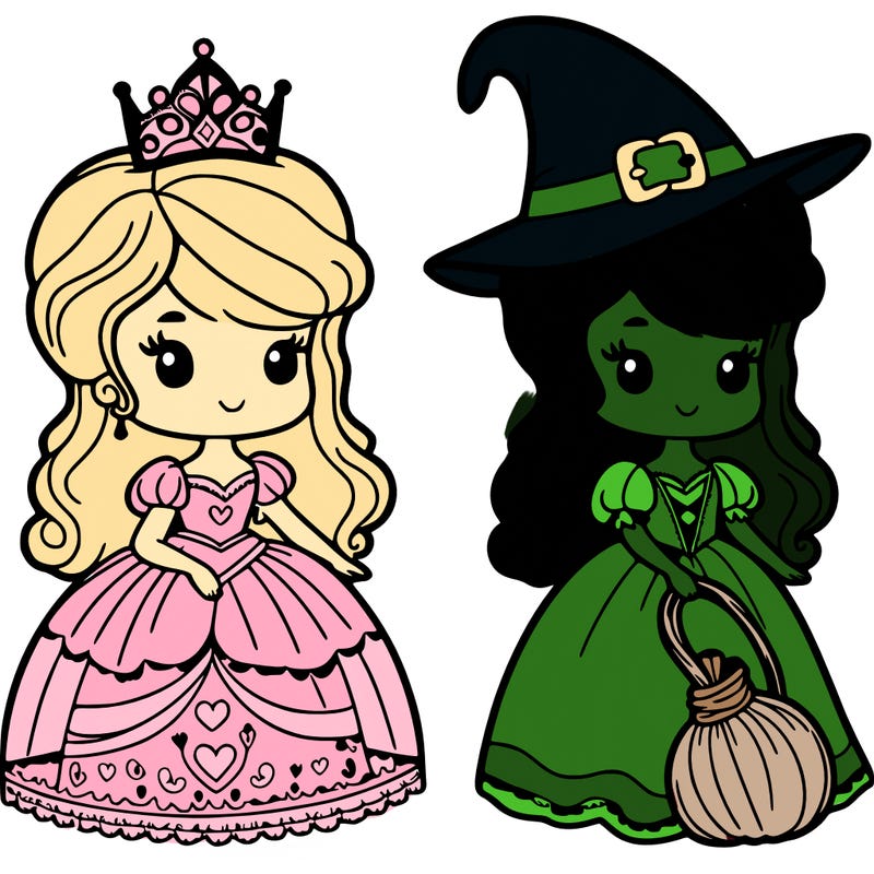 princess as a witch