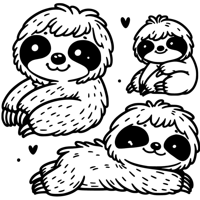 cute sloths