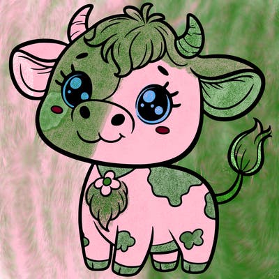 cute cow