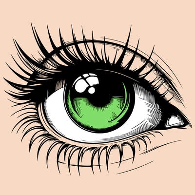 realistic eye