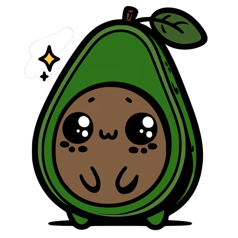 cute avocado