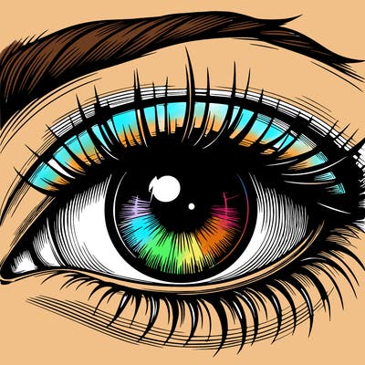 realistic eye