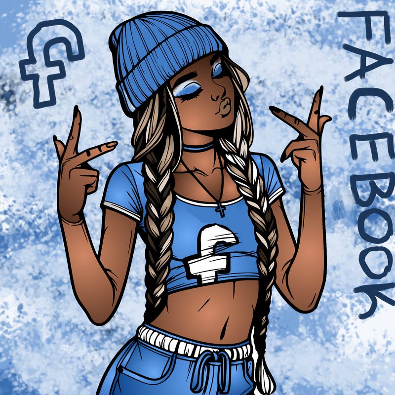 realistic teenage girl with braids and a beanie and crop top doing 🫶🏼